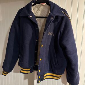 Empire Women's Navy Varsity Jacket